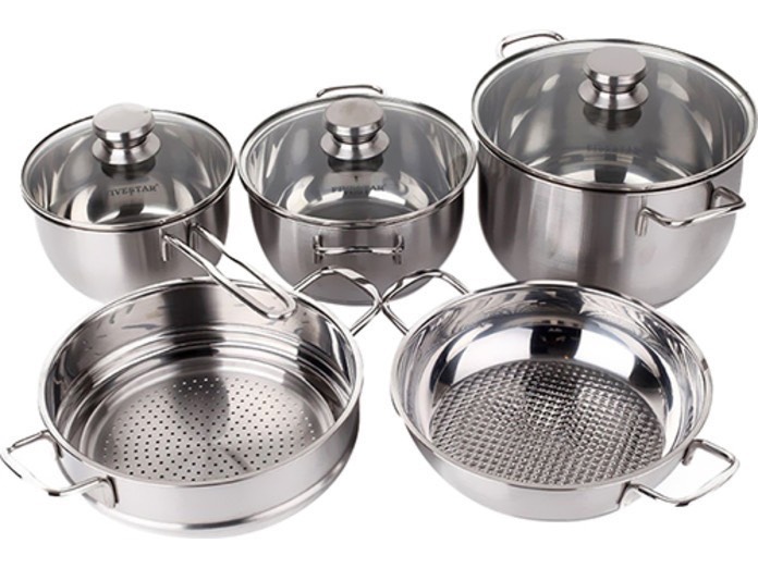 Bộ nồi inox 200